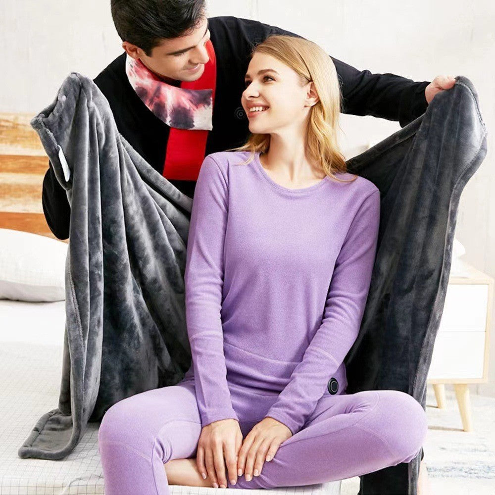 Electric Heated Shawl Blanket USB Wearable for Winter Warm 3 Temperature Levels