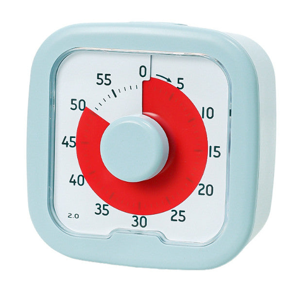 60 Minutes Visual Analog Timer Countdown Clock Time Management Adults Kids Tool