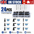 Fuel Line Quick Connector Repair Kit 24PCS ID8 8MM Diesel Oil Hose Connectors