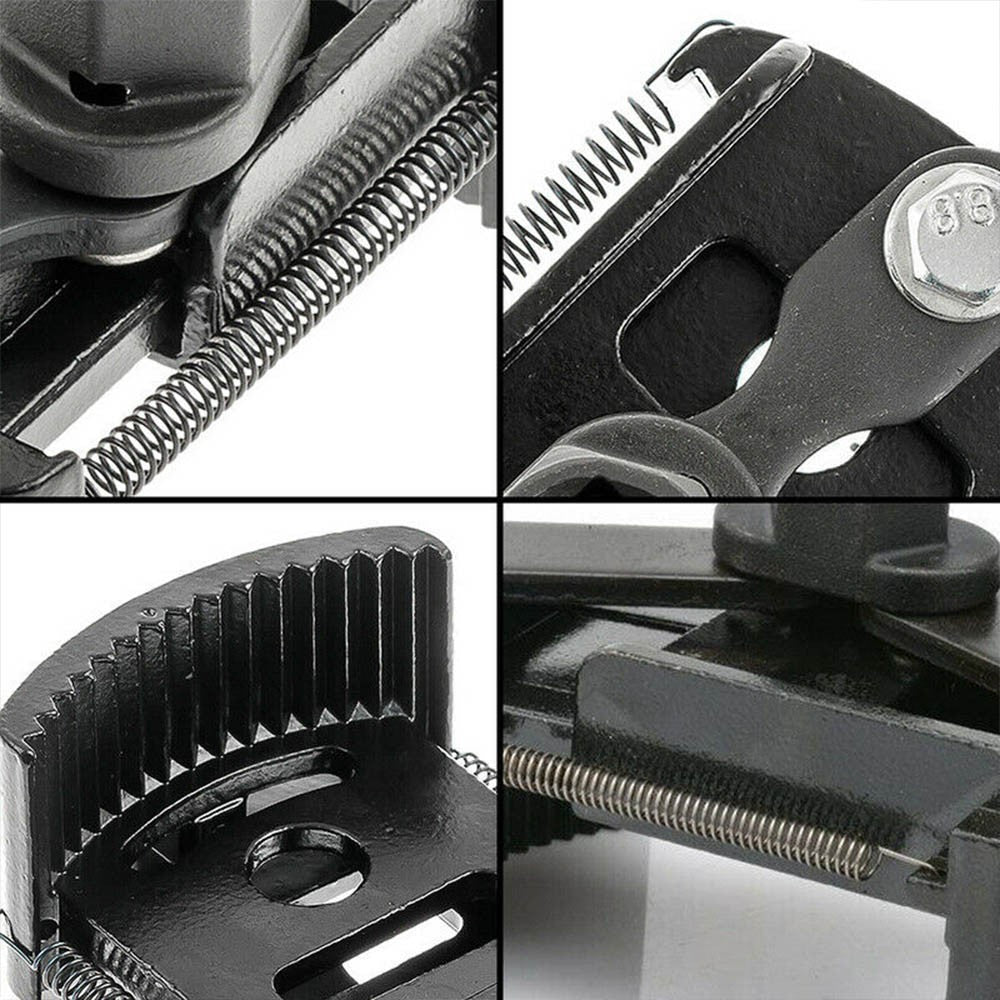 1/2" Universal Adjustable Oil Filter Wrench Set for 60mm-80mm Removal Tool Cap