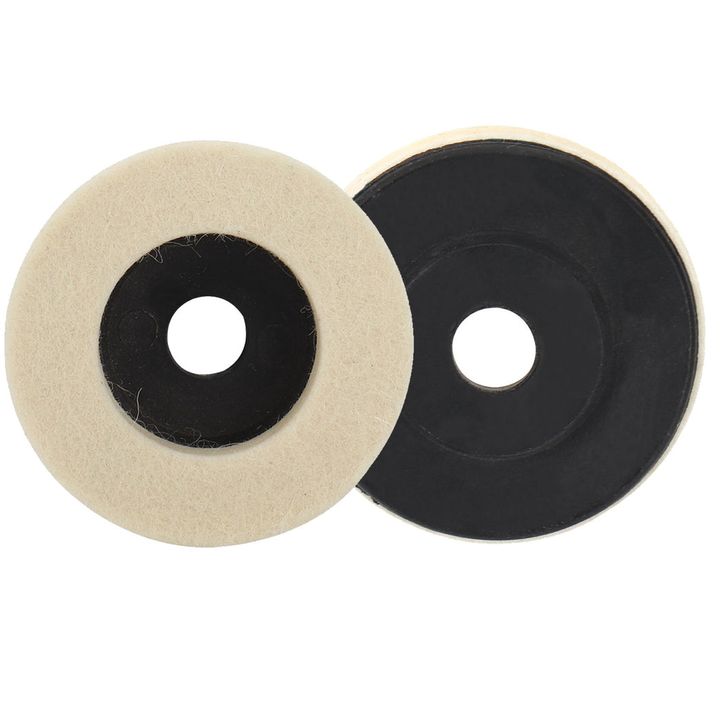 75mm Wool Polishing Wheel Felt Buffing Grinding Disc For Angle Grinder 1-10PCS
