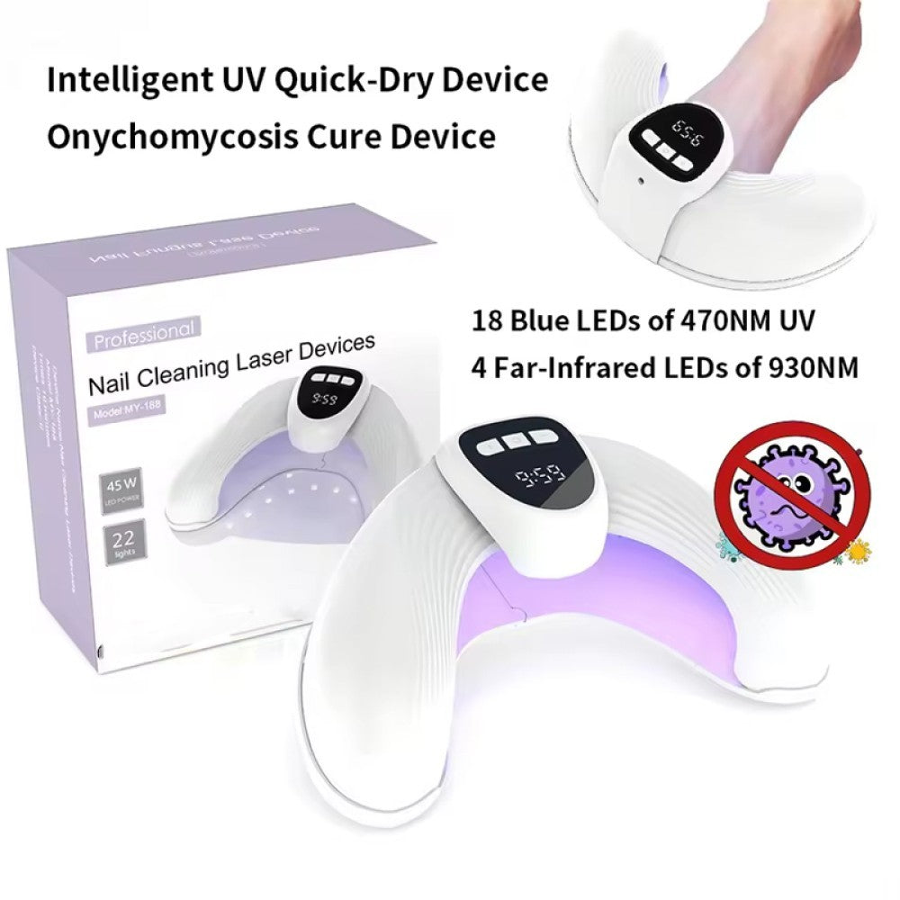 Nail Fungus Laser Device Light Therapy Onychomycosis Toes Treatment Anti Fungal