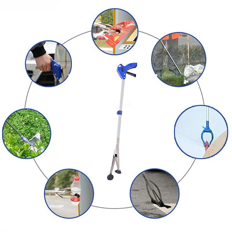 Long Reach Grabber Pick Up Tool Picker Helping Hand Litter Hand Held Reacher