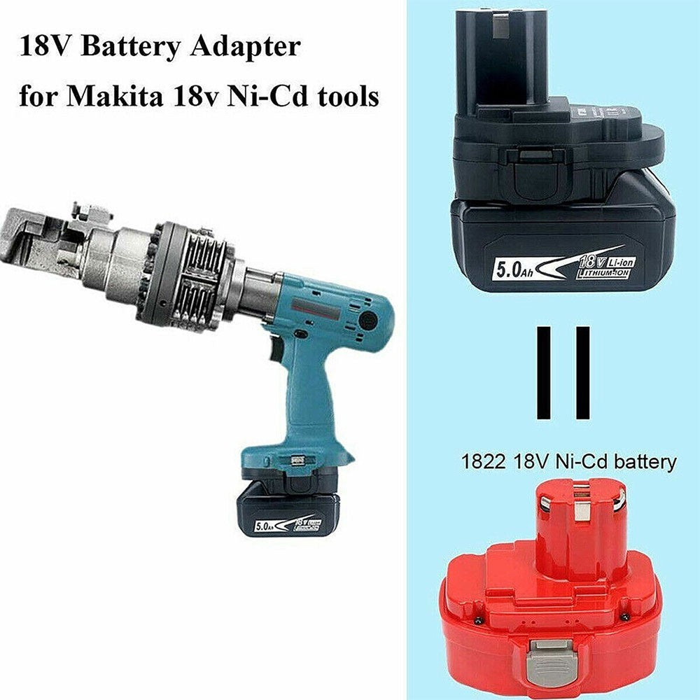 For Makita 18V/20V Li-Ion Battery Convert To Ni 18V Tool MT20MN Battery Adapter