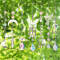 400Pcs Colorful Crystal Suncatcher Crafts Kit  Home Decor