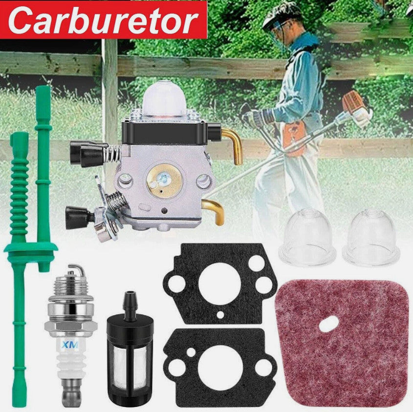 Fit Stihl Carburetor Carb FS38 FS45 FS46 FS55 KM55 Replacement Trimmer Parts