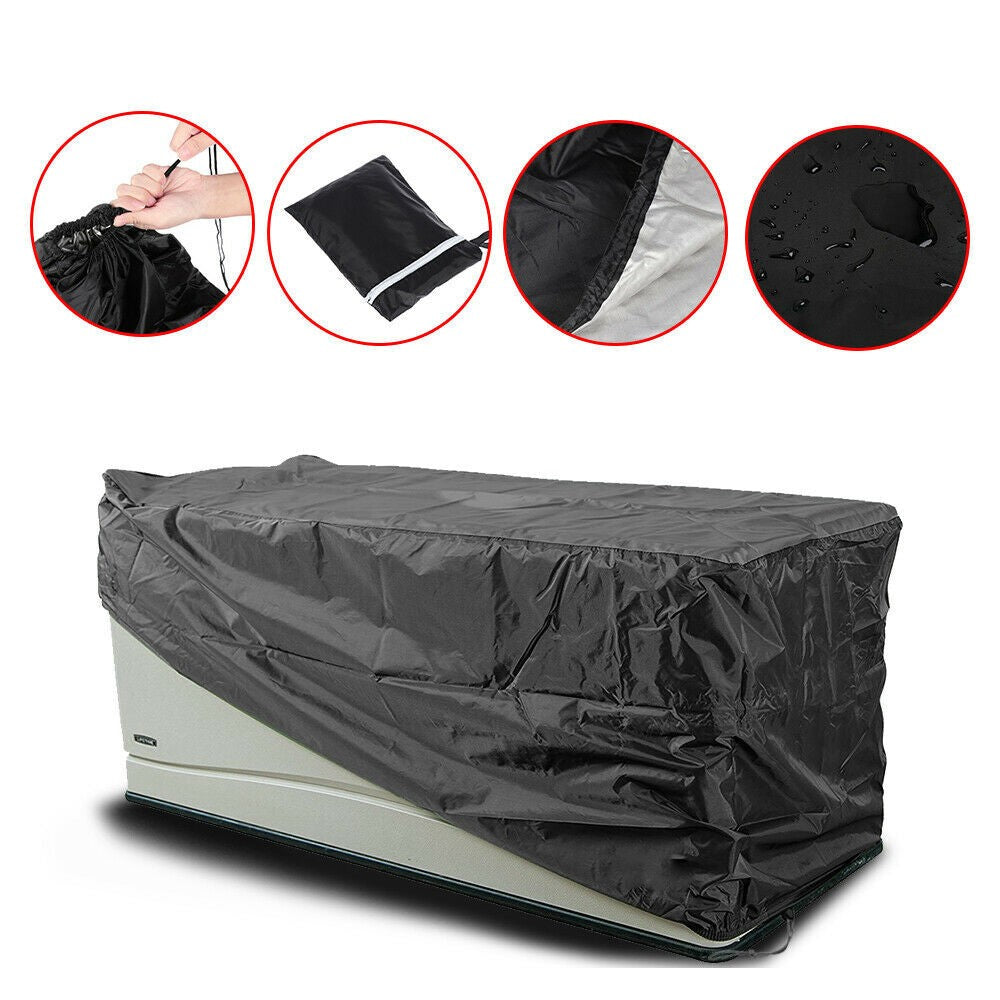 UK Garden Storage Deck Box Cover Waterproof Outdoor Patio Furniture Dust Cover