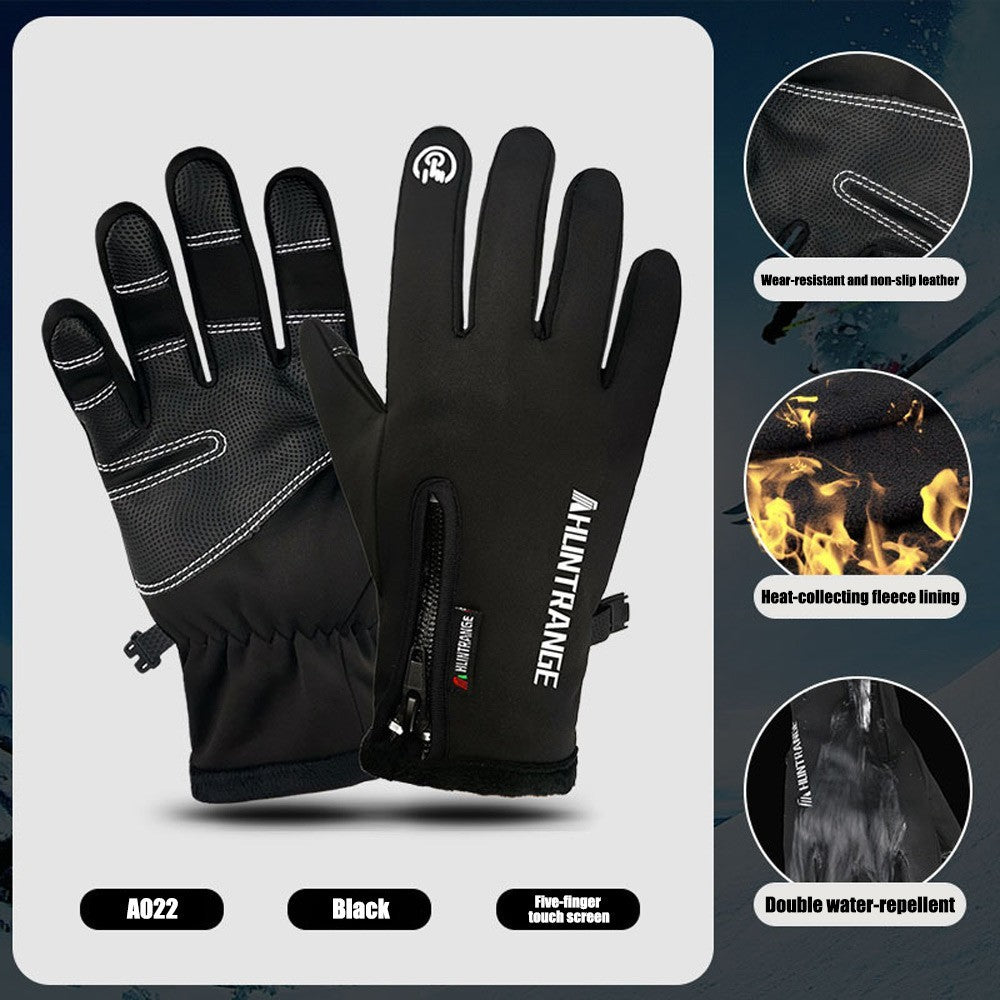 1 Pair USB Heated Gloves for Men & Women, Touchscreen Winter Warm Heated Gloves