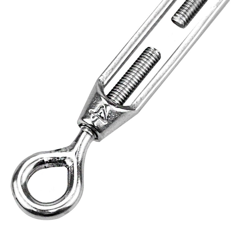5PC Steel Hook Strainer Turnbuckle Wire Tensioner Eye Rope Cable Tension Heavy