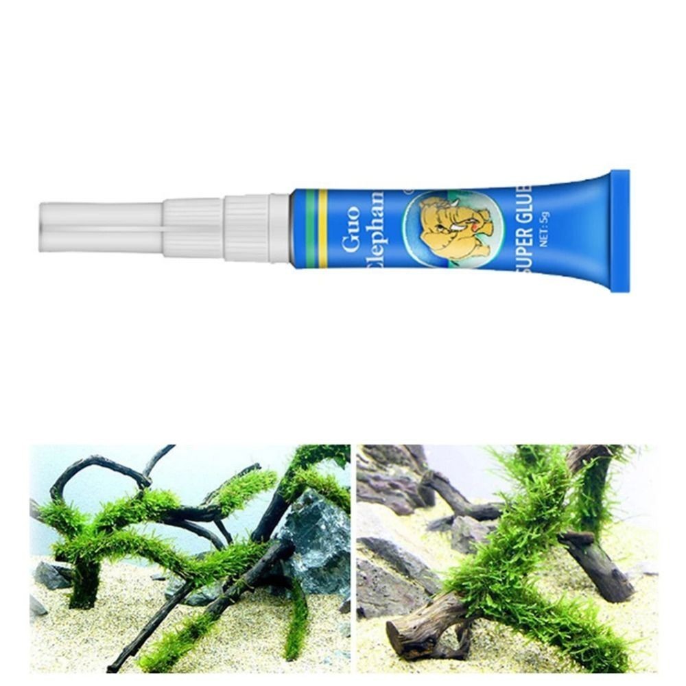 5Pcs Instant Fish Tank Landscaping Moss Glue  Aquarium