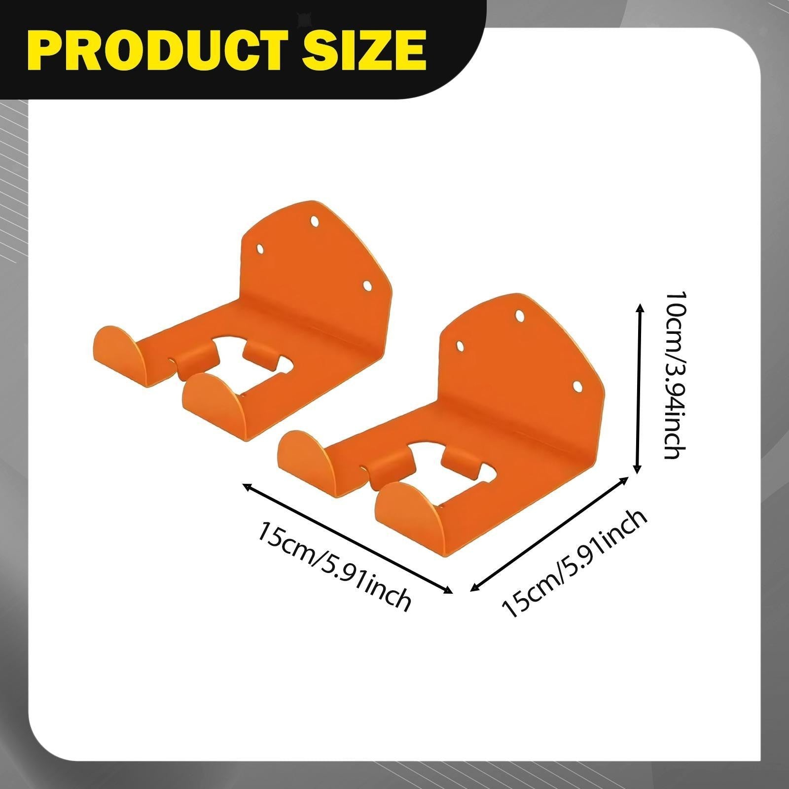 2Pcs Trimmer Rack Heavy Duty Weed Eater Hanger,Garden Power Tool