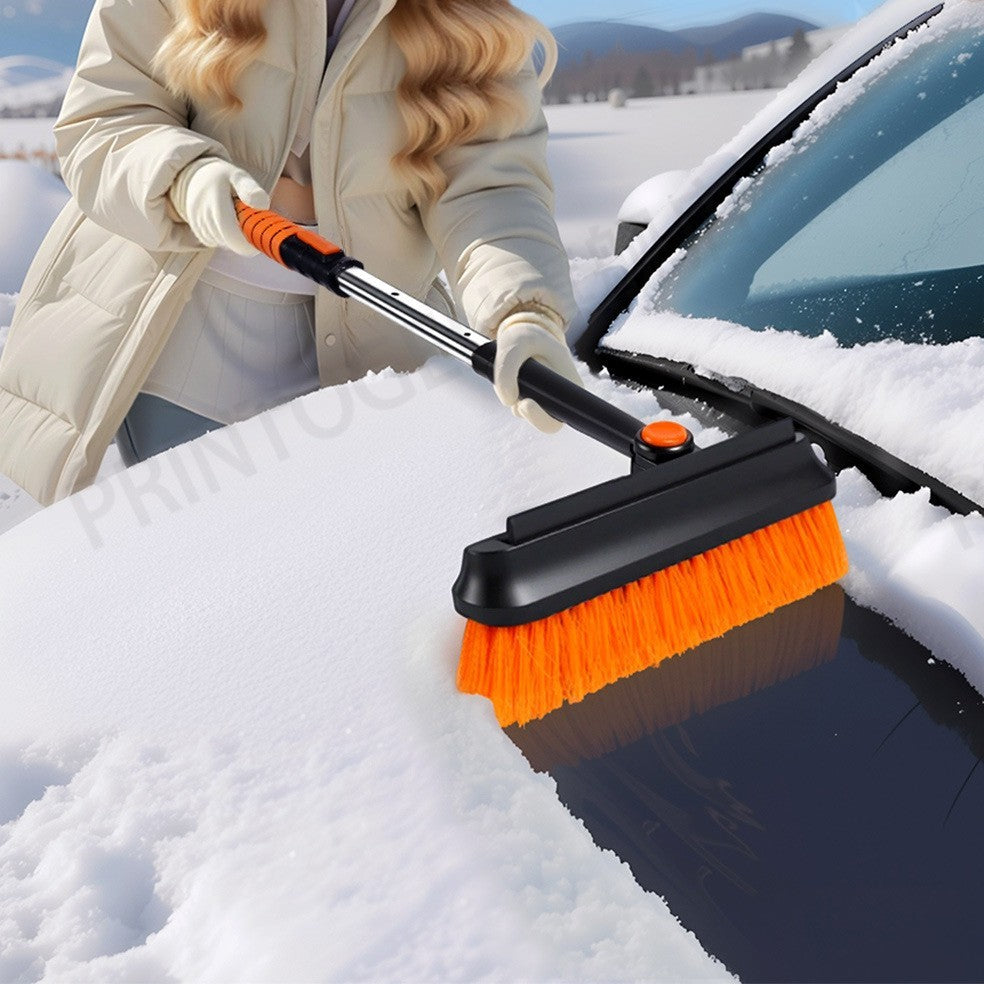 5 in 1 Snow Shovel Kit Extendable Snow Brush 180° Pivoting for Car Trucks SUV UK