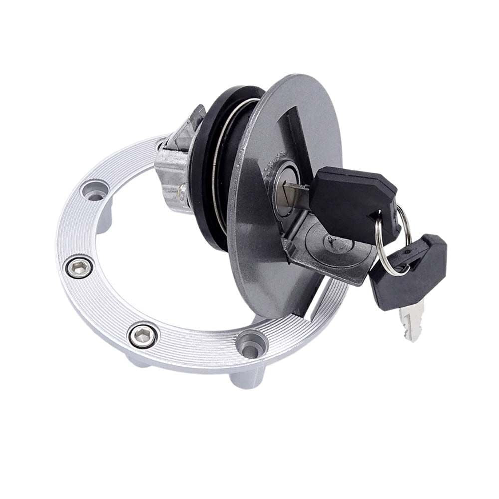 105mm Steel Motorbike Oil Tank Cap With 2 Keys Fuel Cap Motorcycle Gas Cover