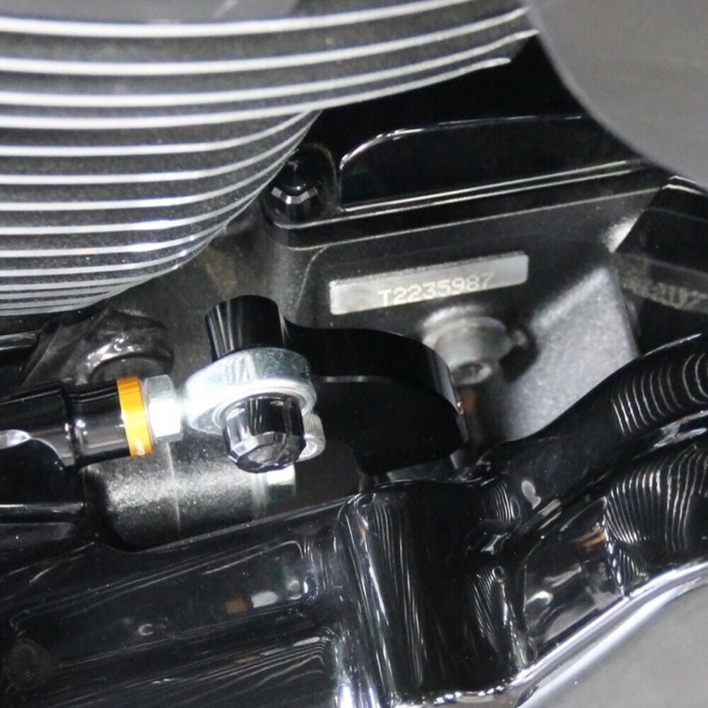 Black Gear Shift Neutral Assist Bracket For Harley M8 Touring Softail Electra