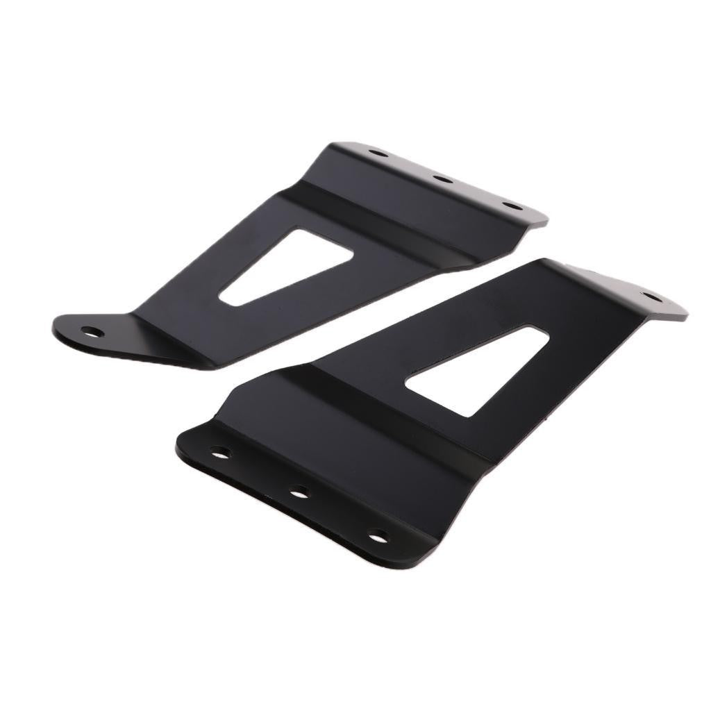 Upper Roof Mount Brackets for 52\" Curved LED Light Bar for