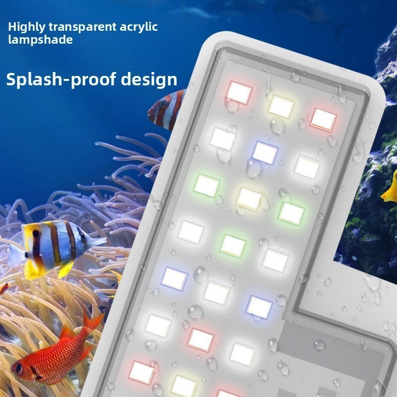 Clip on Aquarium Lighting LED Landscape Lamp Fish Tank Light  For Small Tanks