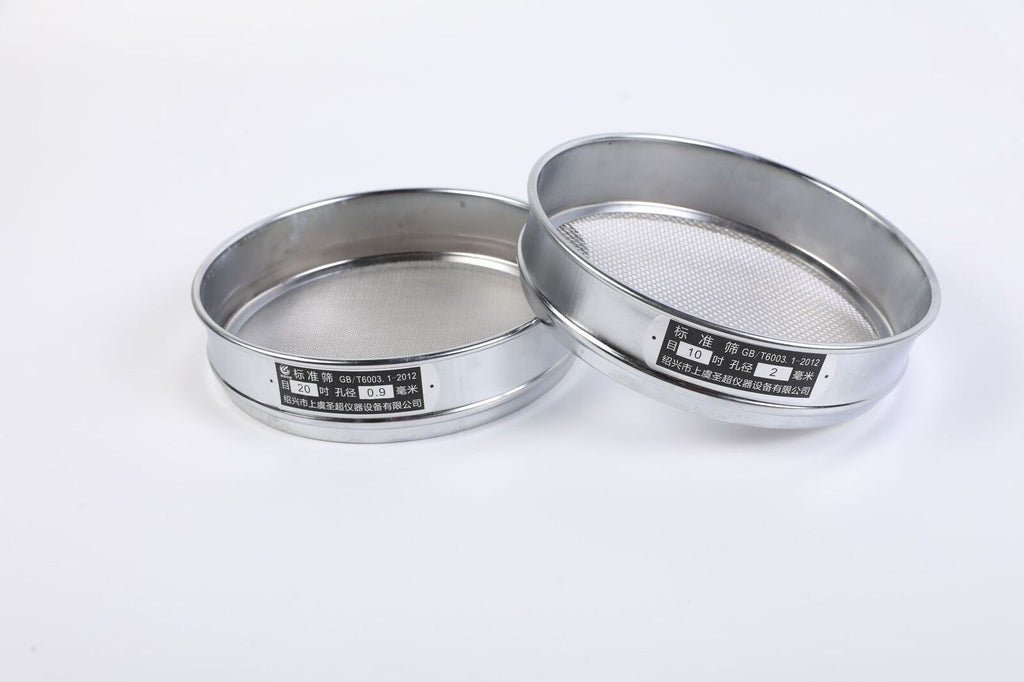 10-400 Mesh 2-0.0385mm Aperture Lab Standard Test Sieve 10-20cm Stainless Steel