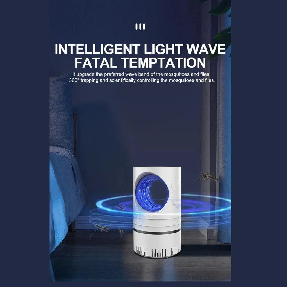 2X USB INSECT MOSQUITO KILLER BUG ZAPPERS FLY-PEST CATCHER TRAP LED LAMPS