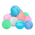 10/24 Pcs Reusable Water Balloons Silicone Splash Balls with Snap Lock, Outdoor