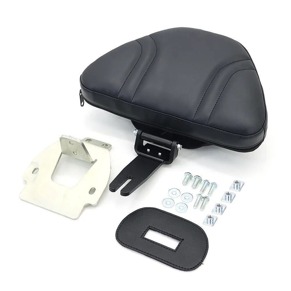 Adjustable Stitched Driver/Passenger Backrest Pad for Bombardier Can-Am Spyde