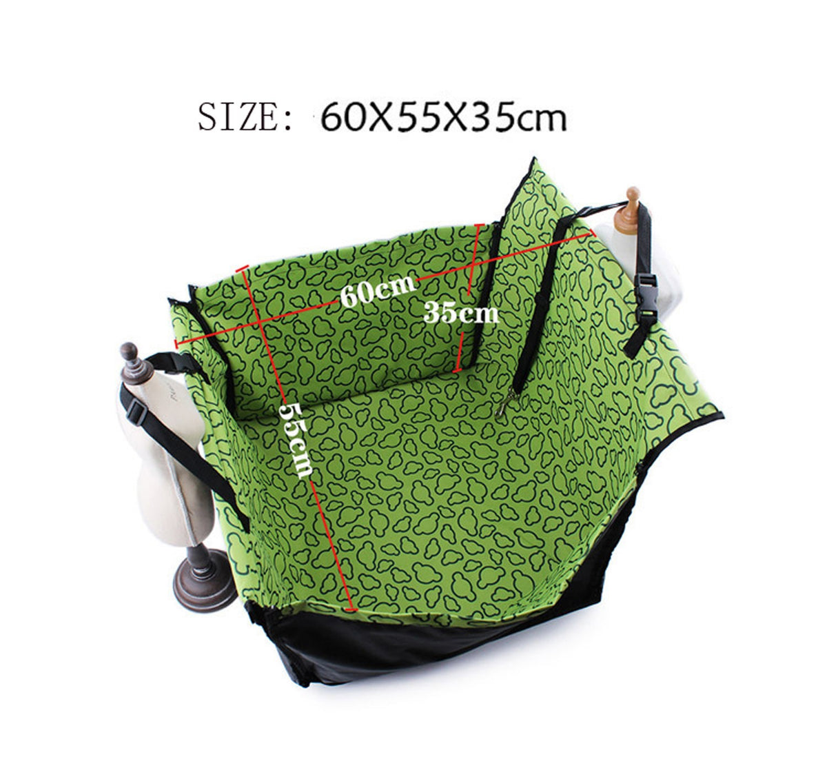 Single-seat Pet Dog Cat Rear Back Car Seat Cover Protector Hammock Mat  Blanket