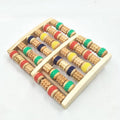 Wooden Foot Roller Massager Wood Massage Reflexology Relax Relief Spa Care