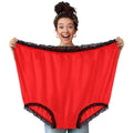 Plus Size Giant Novelty Undies, Oversized Spoof Gag Joke Panties for Adults