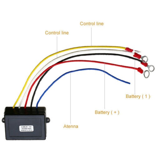 12V Electric Wireless Winch Remote Control Handset Heavy Duty Truck ATV SUV
