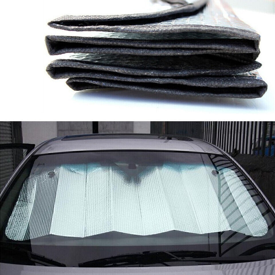 Reflective Car Windscreen Sun Shade Foldable Sunshade UV Blind Visor Protector