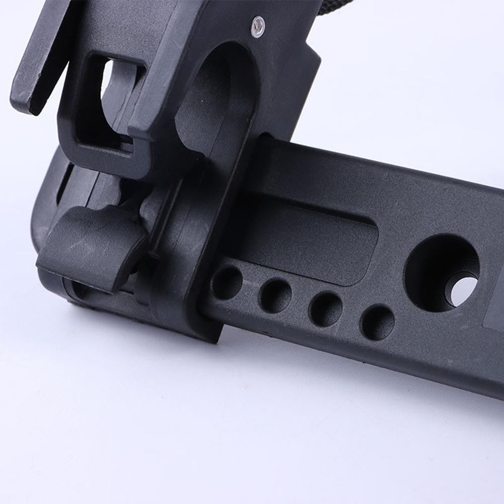 Bike Pannier Hook Kit with 7 Adjustable Positions for Optimal Side Bag Use