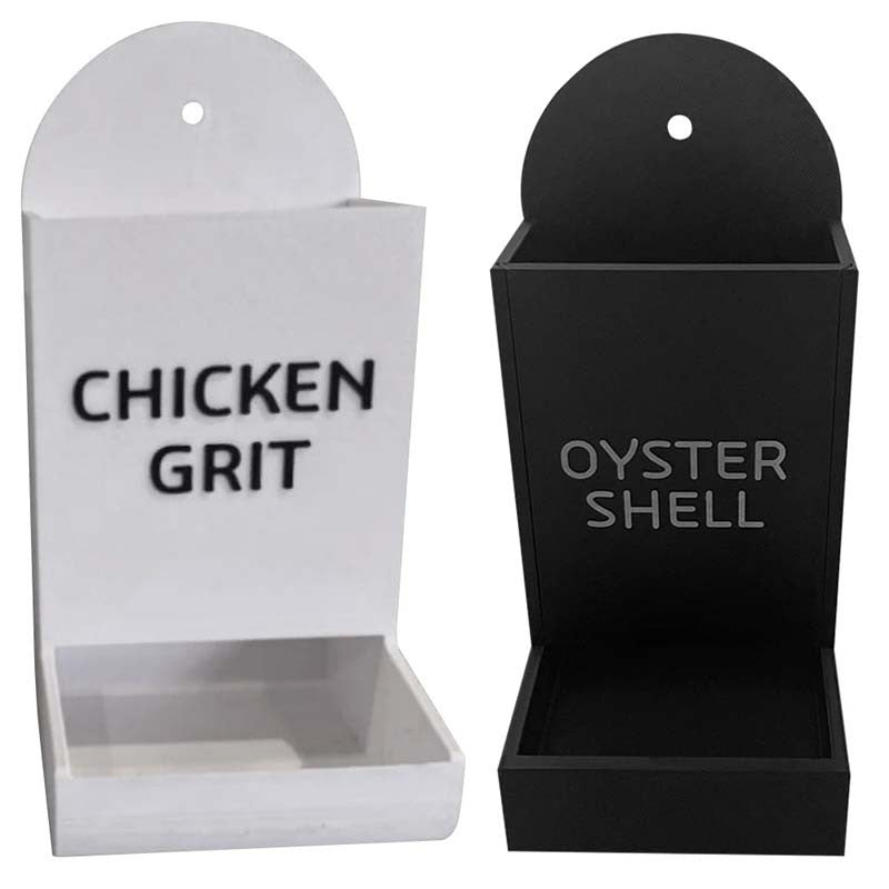 Chicken Poultry Feeder Chick Dispener Bird Hen Hangable Wind Proof Lid Legs 6kg