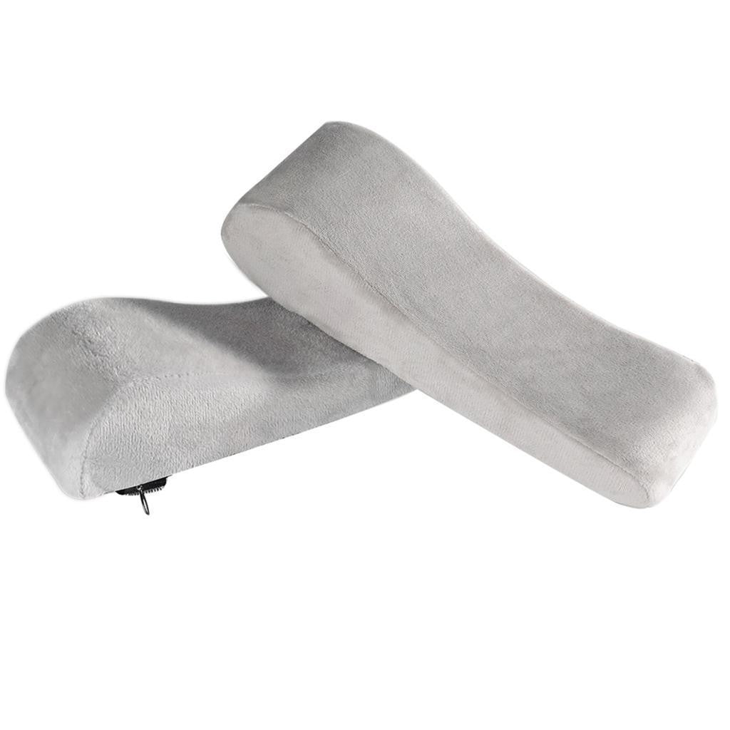 2 Pack Office Chair Armrest Pads Covers with Memory Foam for