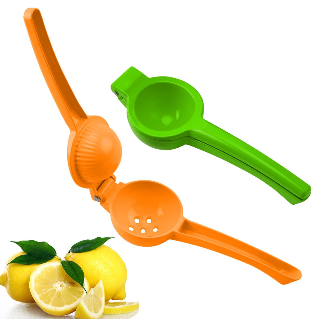 Heavy-Duty Metal Lemon & Lime Juicer Manual Citrus Press Fruit Extractor Kitchen