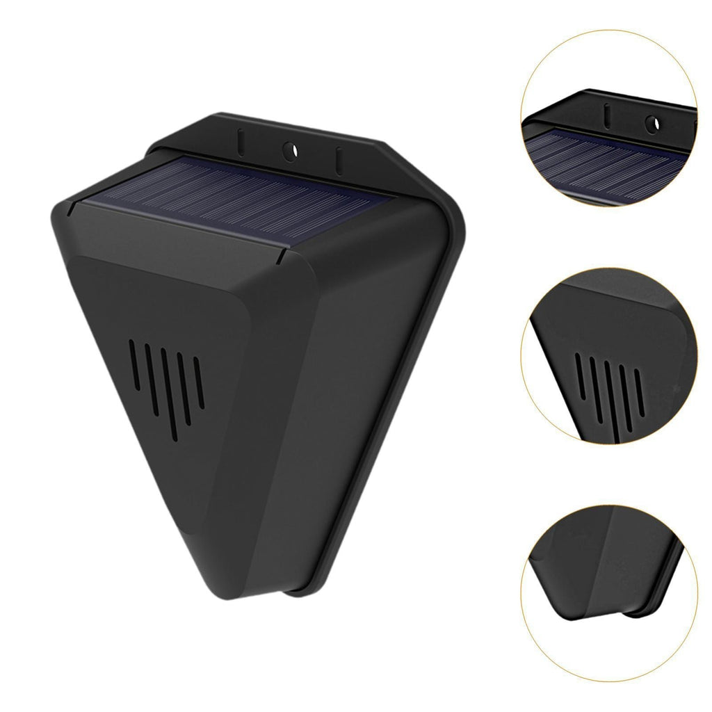Automatic Bird Scarer 13 Sounds Solar Powered Animal Deterrent Garden Patio