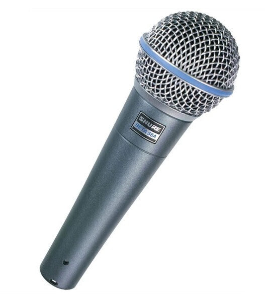 Shure BETA58A Supercardioid Dynamic Microphone Vocal Microphone Wired Mic NEW