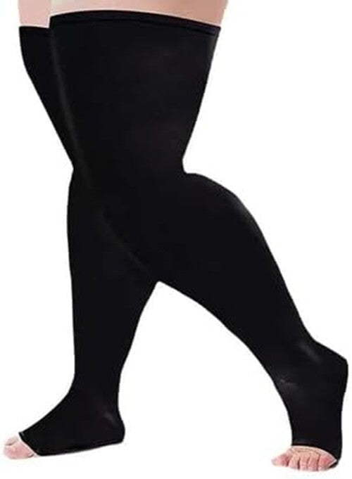Plus Size Compression Socks,Plus Size Thigh High Compression Socks