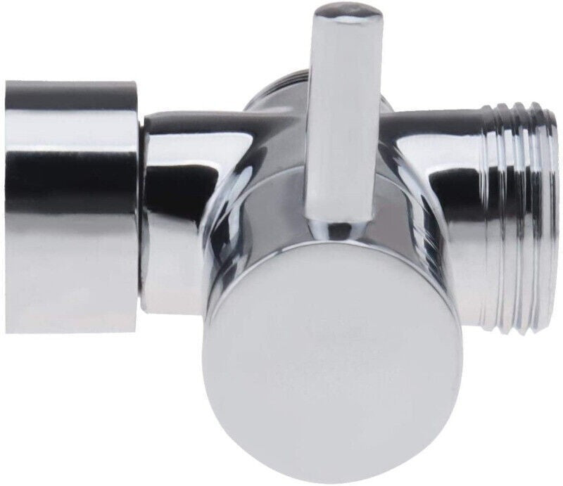 Shower Diverter T-Adapter Valve - 3/4" 1/2" BSP Solid Brass Chrome Bathroom