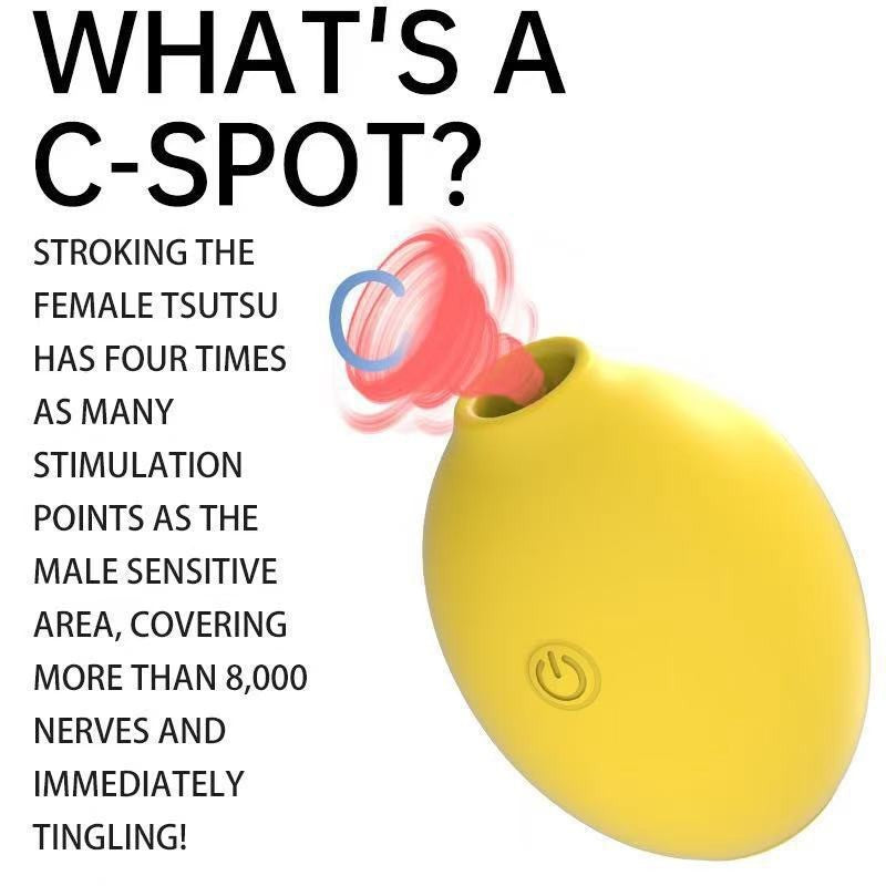 Sucking Vibrator Lemon Toy – Vacuum Clitoris Stimulator for Women + Lubricant