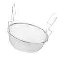 Chip Pan Basket Fryer Fries Strainer Stainless Steel Wire Bucket Kitchen Tools