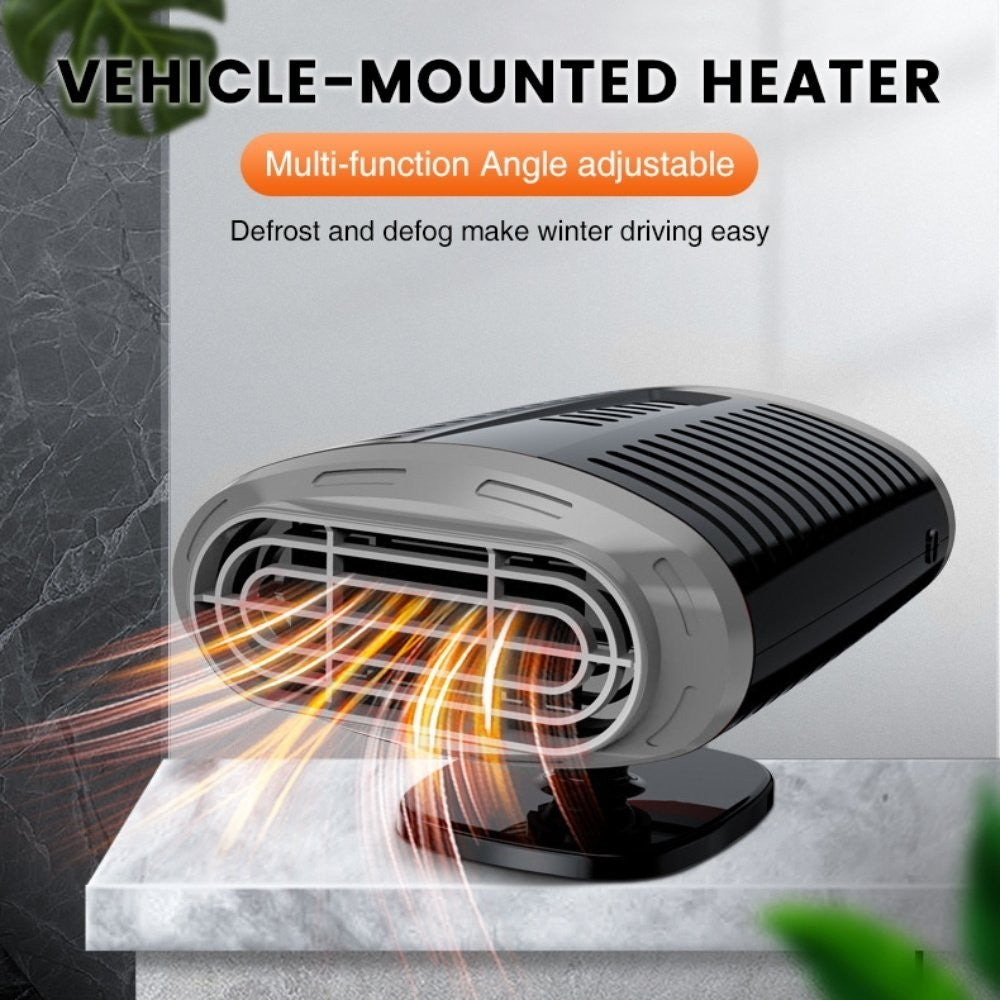 Portable Electric Car Heater 12V 150W Heating Fan Defogger Defroster Demister