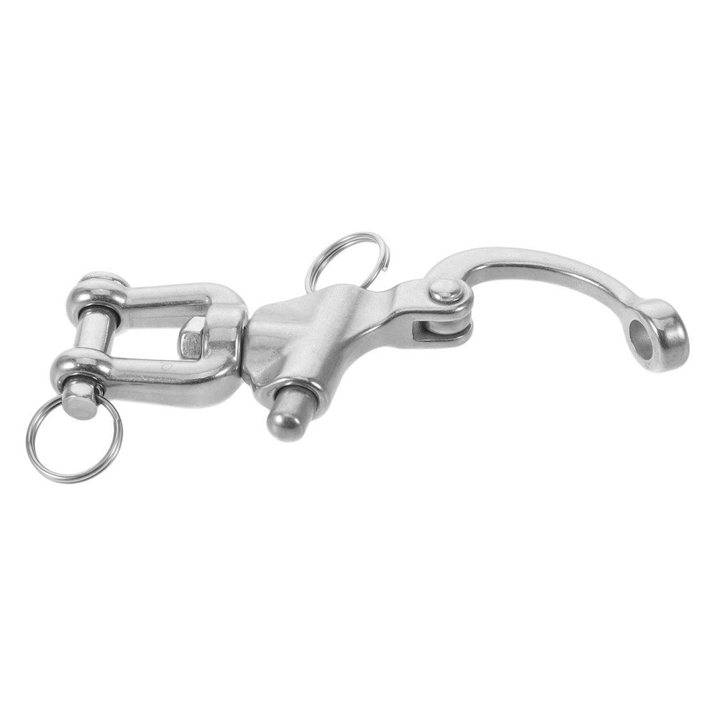 Snap Shackles Stainless Steel Quick Release Sailing Halyard Swivel Shackle -