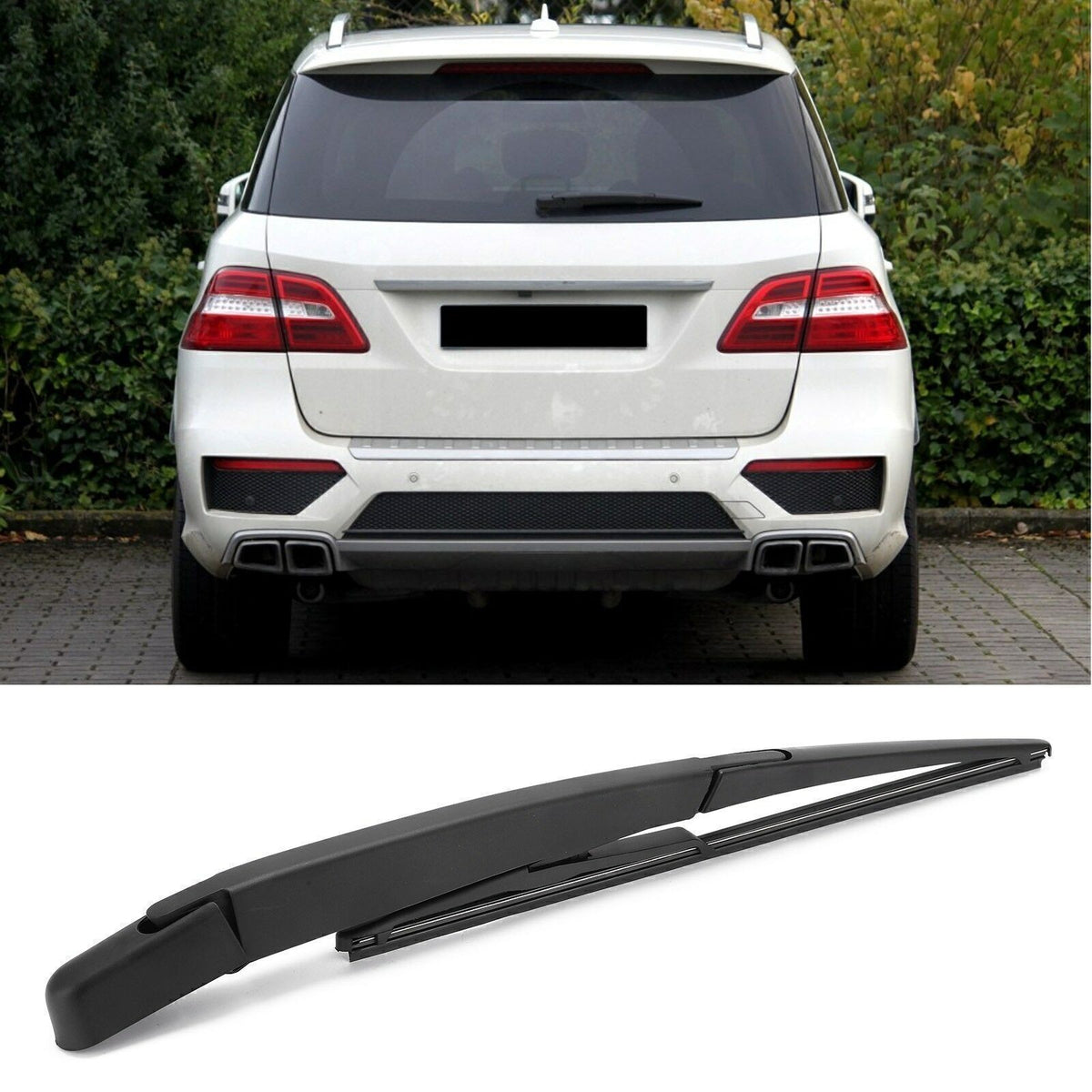 For Mercedes W166 W164 ML GLE Class Rear Wiper Arm Blade Replacement A1648200744