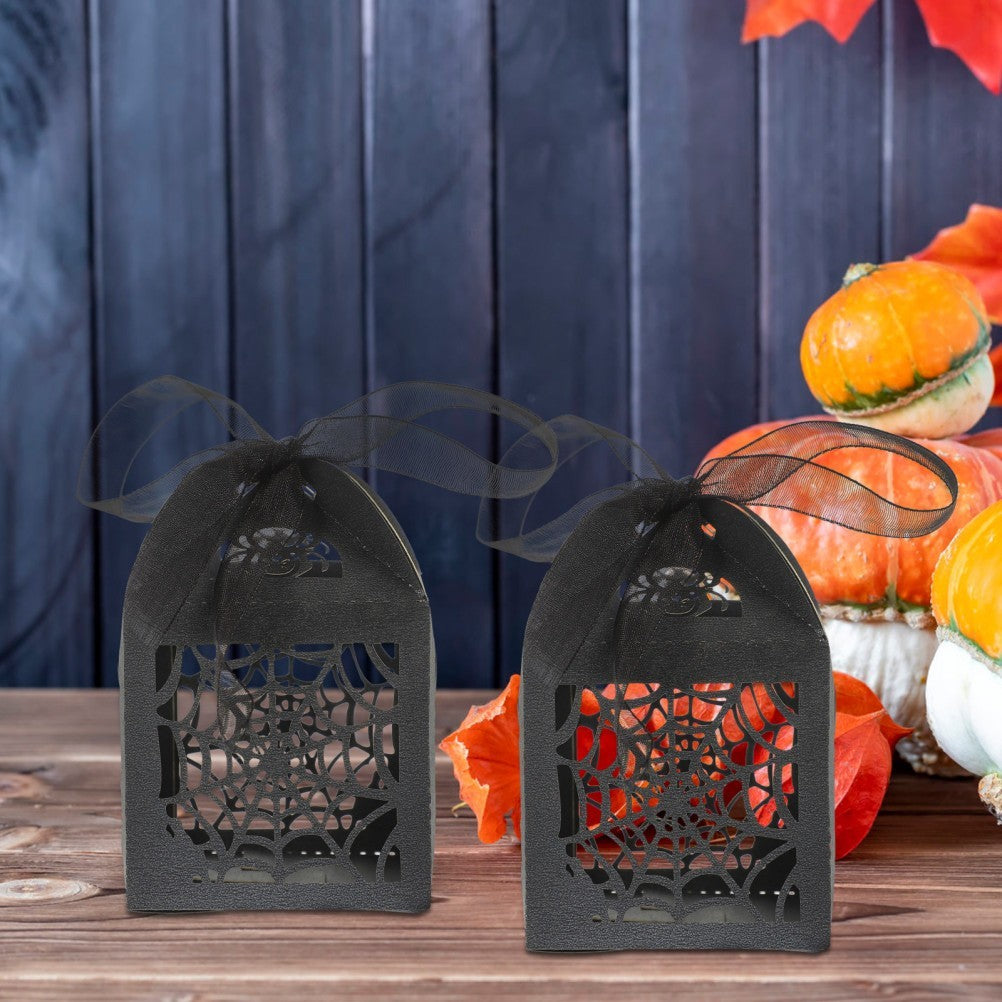 50 PCS Halloween Candy Box Party Favor Coffin Boxes for Treats Small