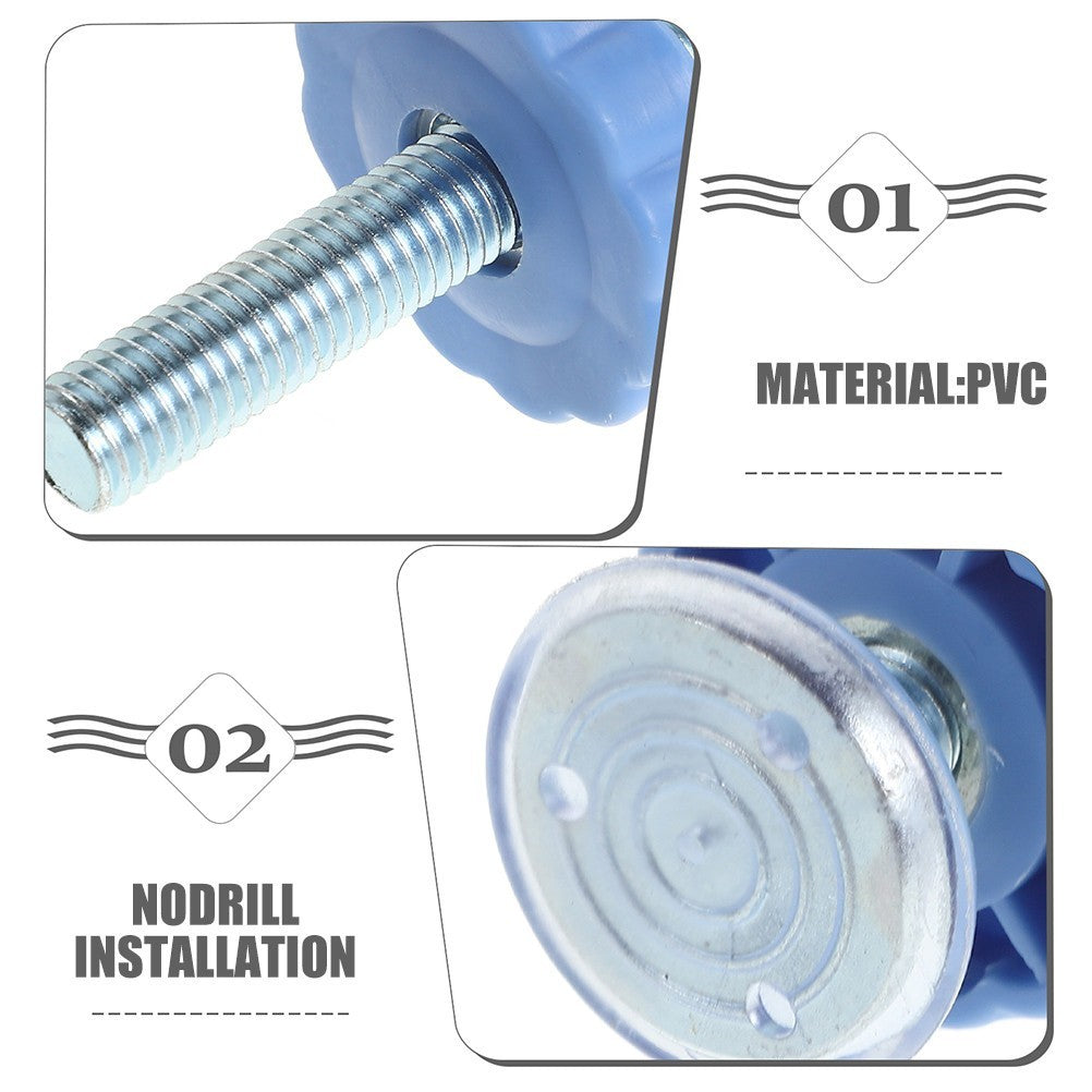 2 Pcs Baby Gate Hardware Replacement Kids Screw Door Grille Without Drilling