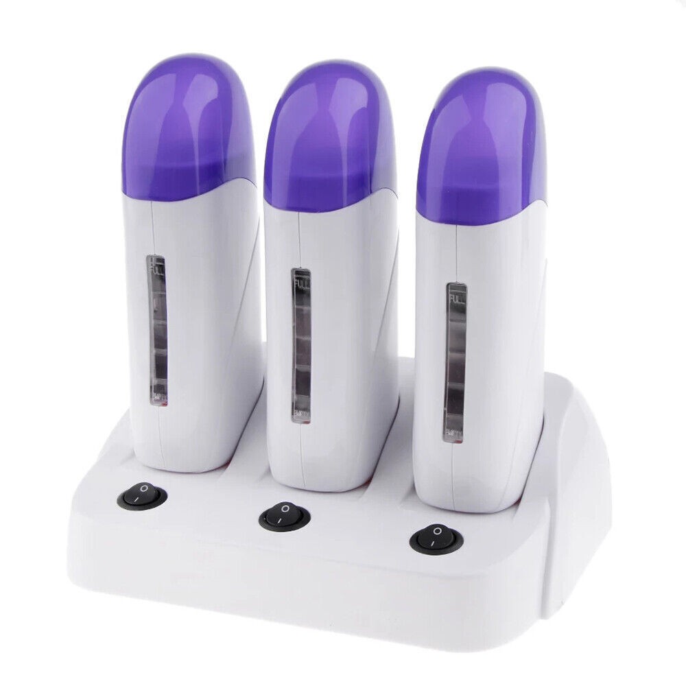 Electric Depilatory Roll Wax Heater Roller Hair Removal Depilation Machine