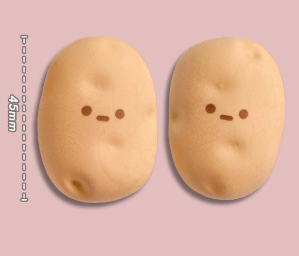 10PCS Wacky Potato Brothers Top Erasers Fun Kids Rubbers