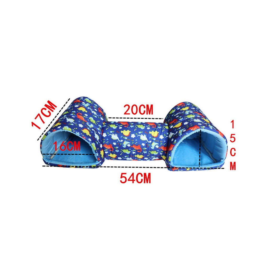 Hamster Hideout Guinea Pig Tunnel and Bed Bedding Habitat Small Animal House