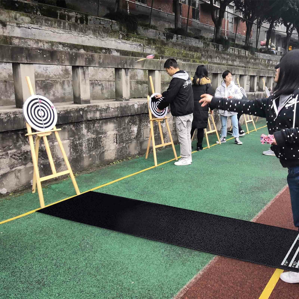 Professional Heavy Duty Dart Mat Board Soft Rubber Pub Club 4 Throwing Distances