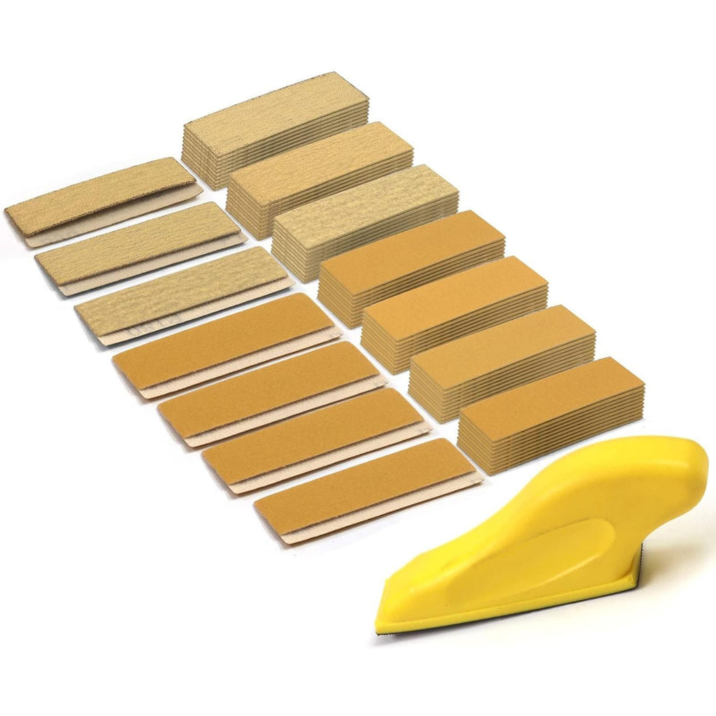 Micro Sander Mini Detail Finger Sander Hand Sander Small Sanding Tool for Wood