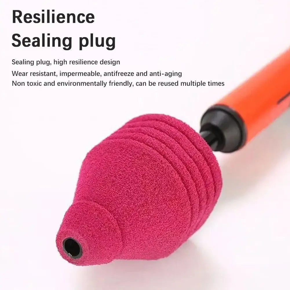 High Pressure Toilet Unblocker 120psi Air Plunger Sink Drain Pipe Sewer Opener